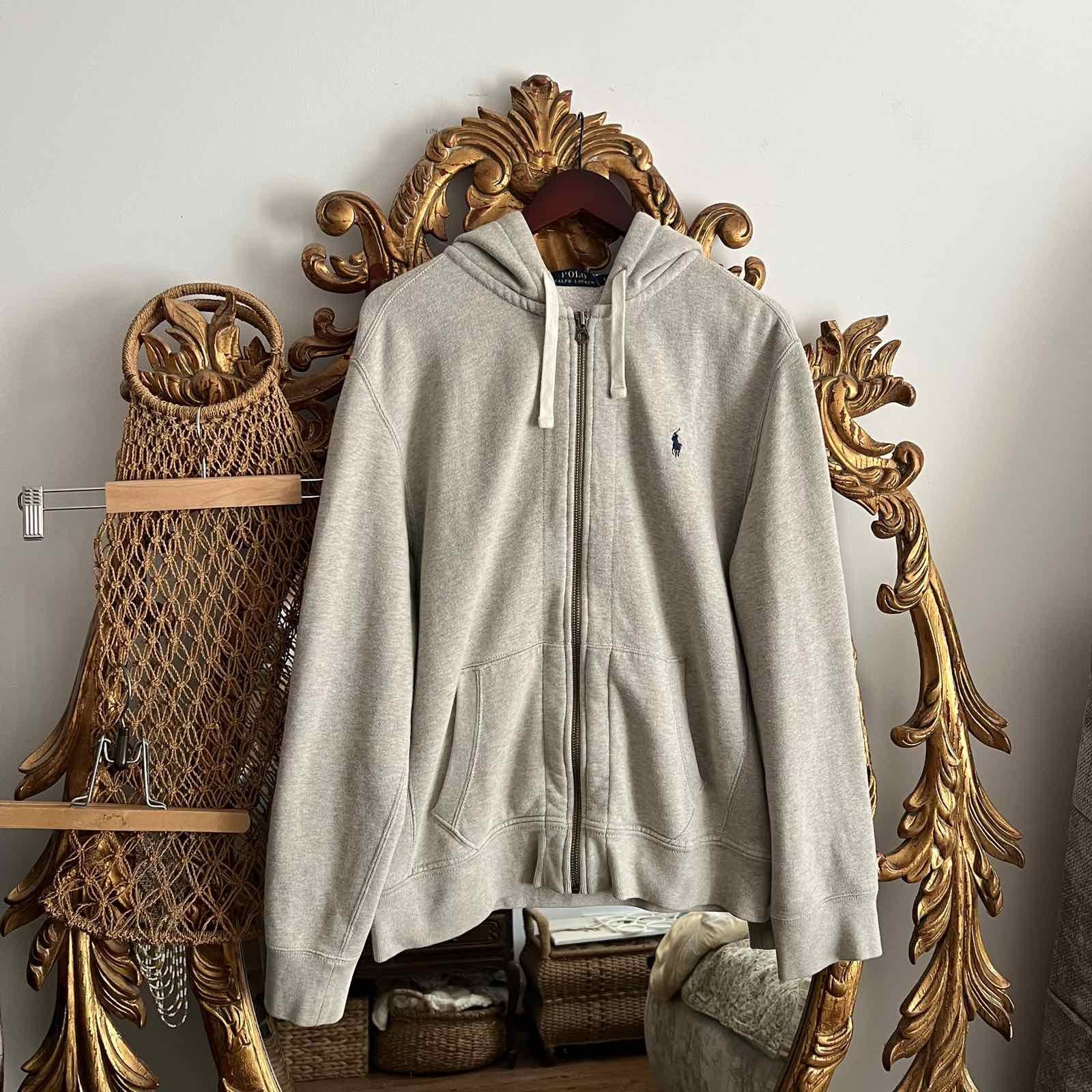 Polo Ralph Lauren × Vintage Polo Ralph Lauren Zip Hoodie Sz L Size US L / EU 52-54 / 3 - 1 Thumbnail