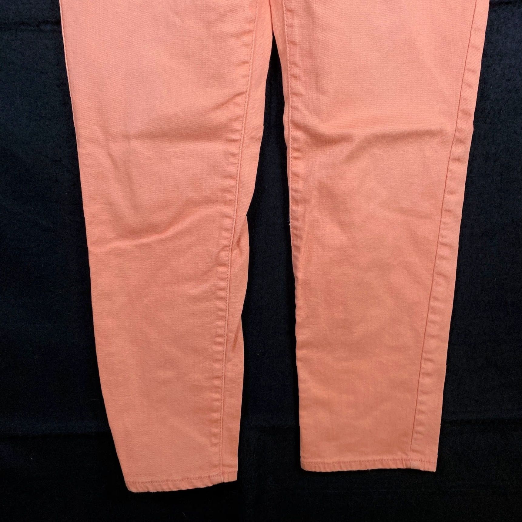 Vintage Chicos Womens Jeans Orange Platinum Ankle Cropped Embroidered Stretch 0 S Denim 5-Pocket Regular Zip Button Womens Size 28" / US 6 / IT 42 - 3 Thumbnail