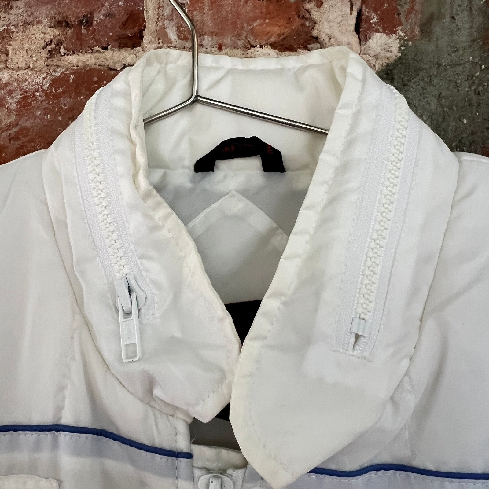 Vintage VTG Men's White Upstream Racing Division Jacket Size M 21x27 Size US M / EU 48-50 / 2 - 5 Thumbnail