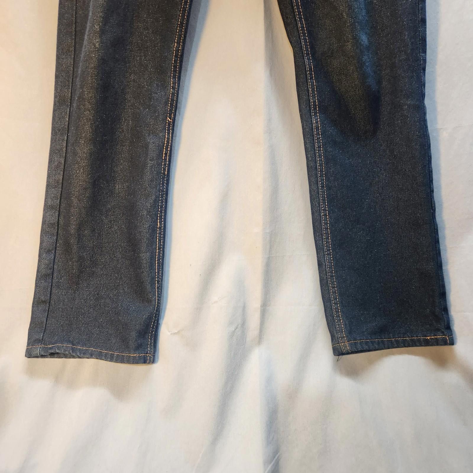 Designer Vintage Genes Blue Jeans Slim Size 34x32 Size US 34 / EU 50 - 2 Thumbnail