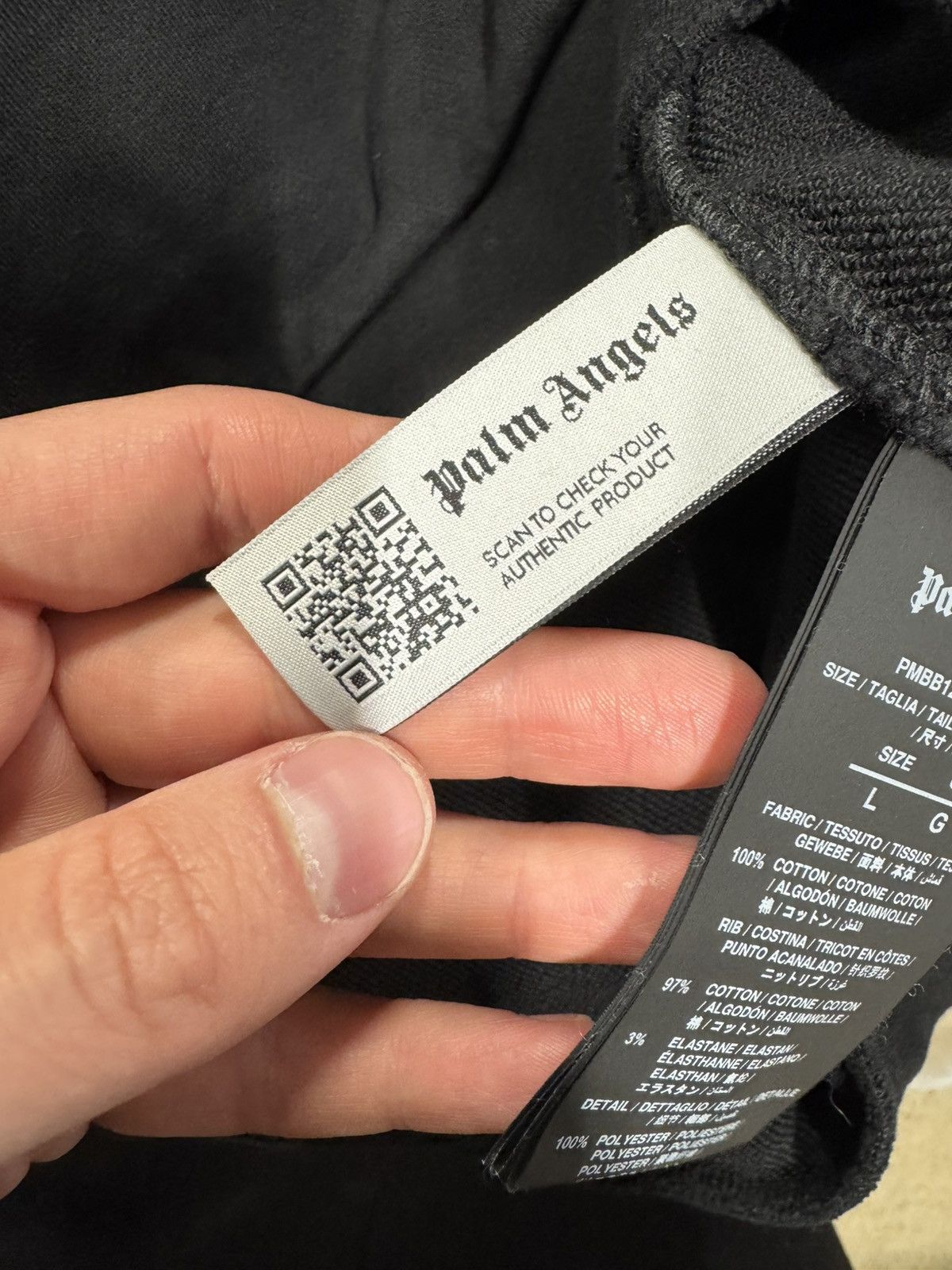 Palm Angels Palm Angels Monogram Statement Hoodie NEW 1100$ Size US L / EU 52-54 / 3 - 6 Thumbnail