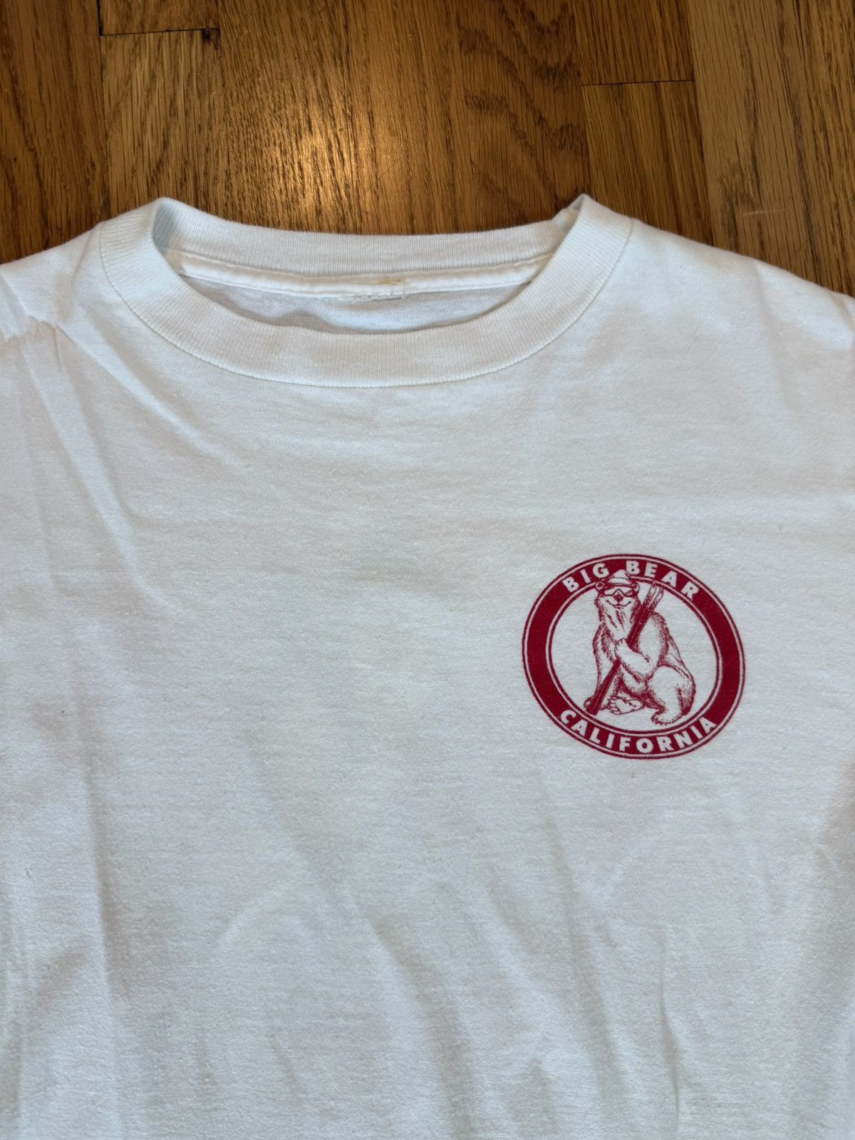 Vintage Vintage Big Bear California Logo T Shirt Size US M / EU 48-50 / 2 - 2 Thumbnail
