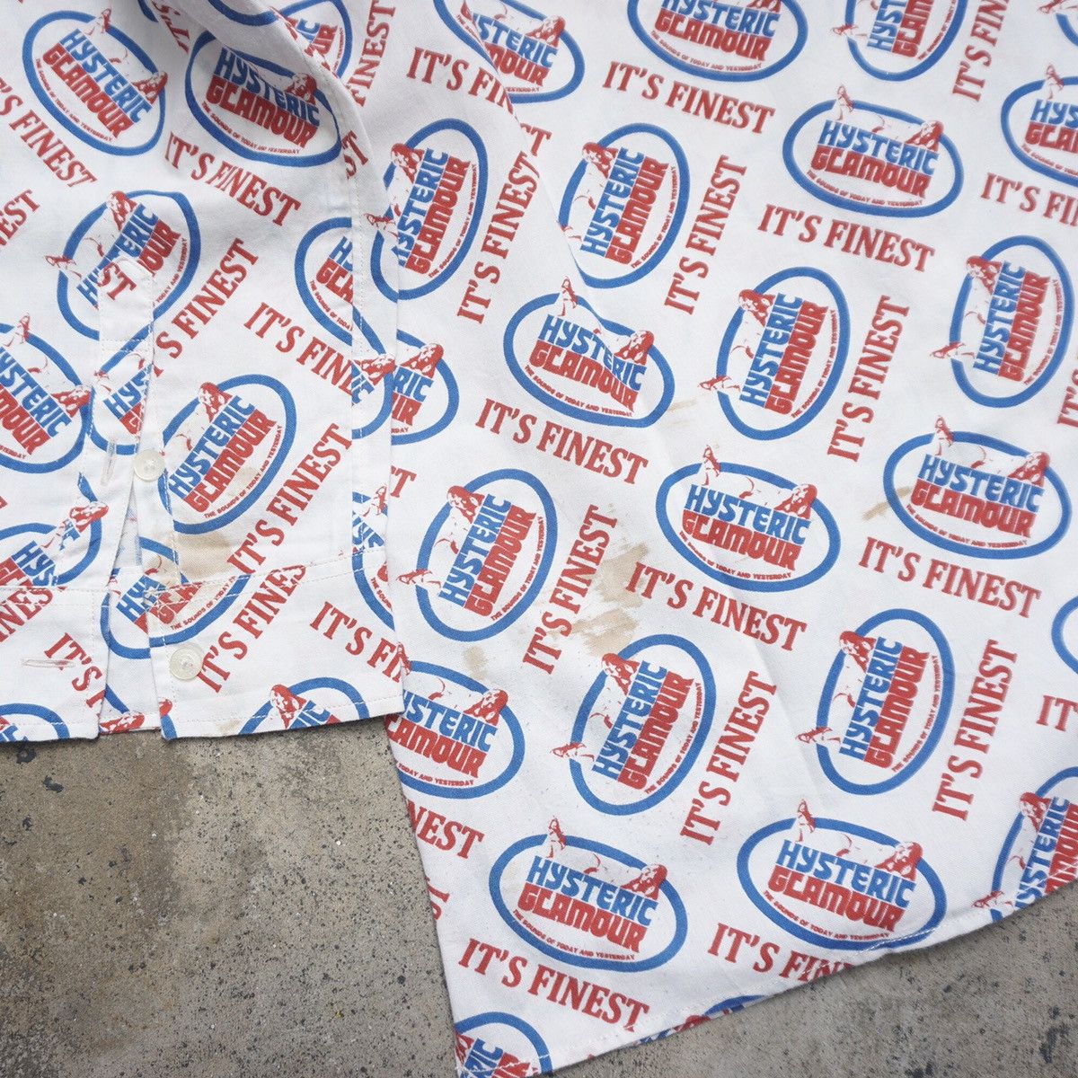 Hysteric Glamour Hysteric Glamour It’s Finest full print button up Size US M / EU 48-50 / 2 - 8 Thumbnail