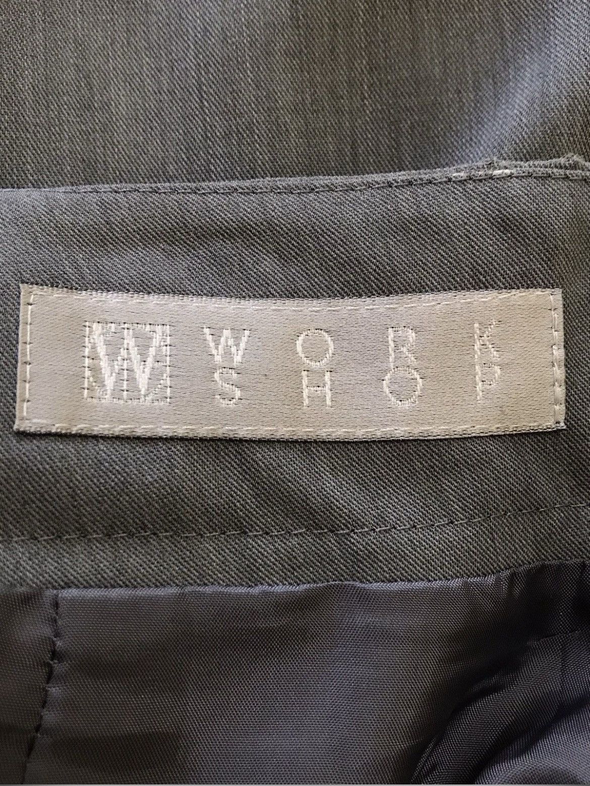 Yohji Yamamoto Work Shop by Yohji Yamamoto Triple Pocket Plain Skirt Size 28" / US 6 / IT 42 - 3 Thumbnail