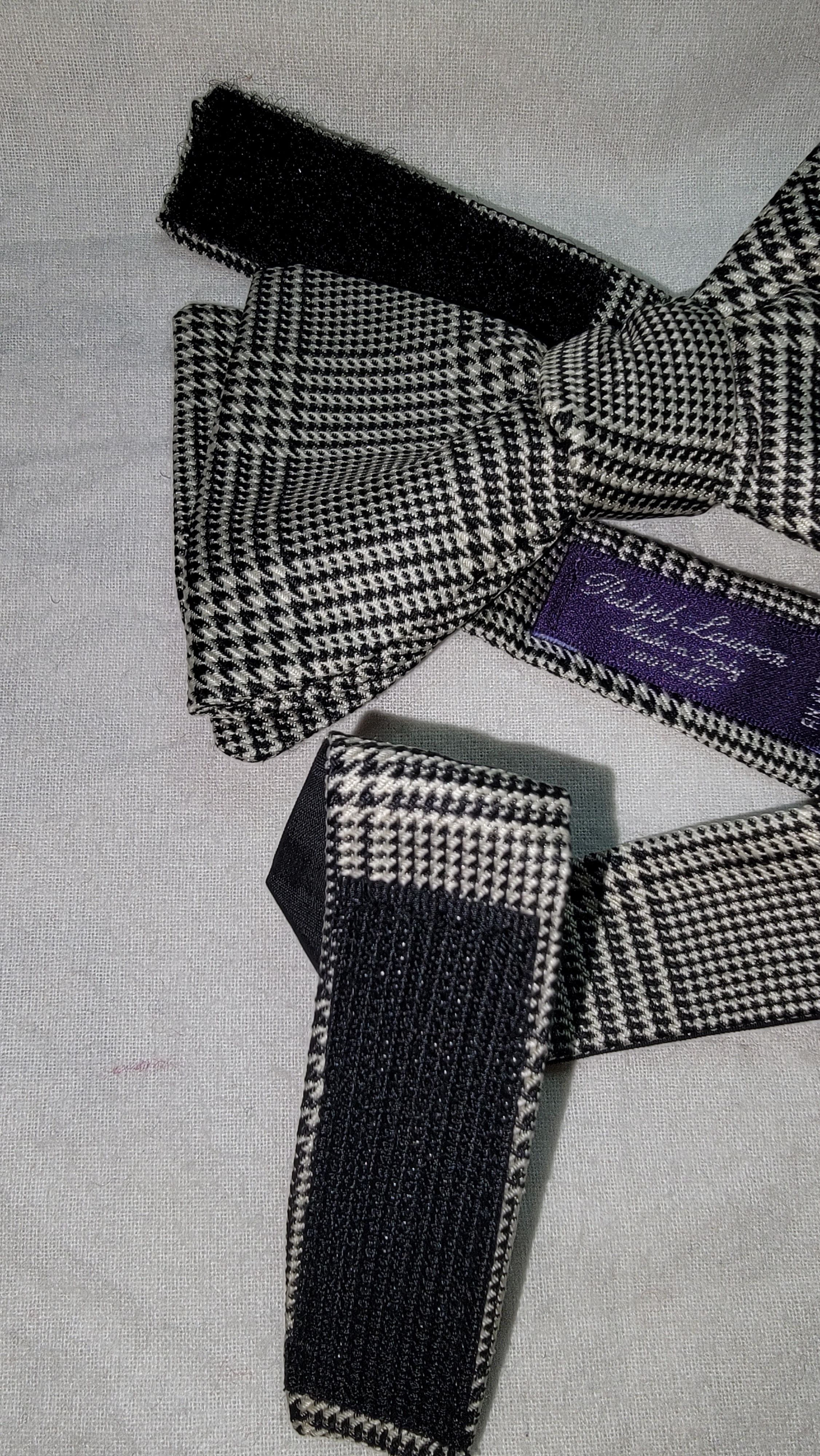 Ralph Lauren Purple Label Ralph Lauren Purple Label classic Glen plaid bow tie Size ONE SIZE - 4 Thumbnail