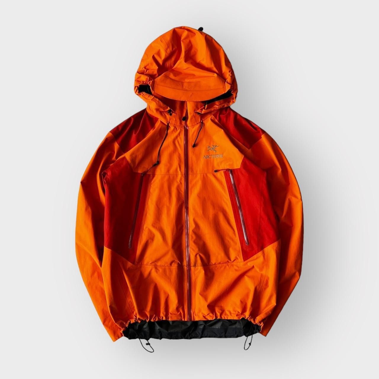 Image of 2013 Arcteryx Alpha Softshell Jacket in Orange, Men's (Size XL)