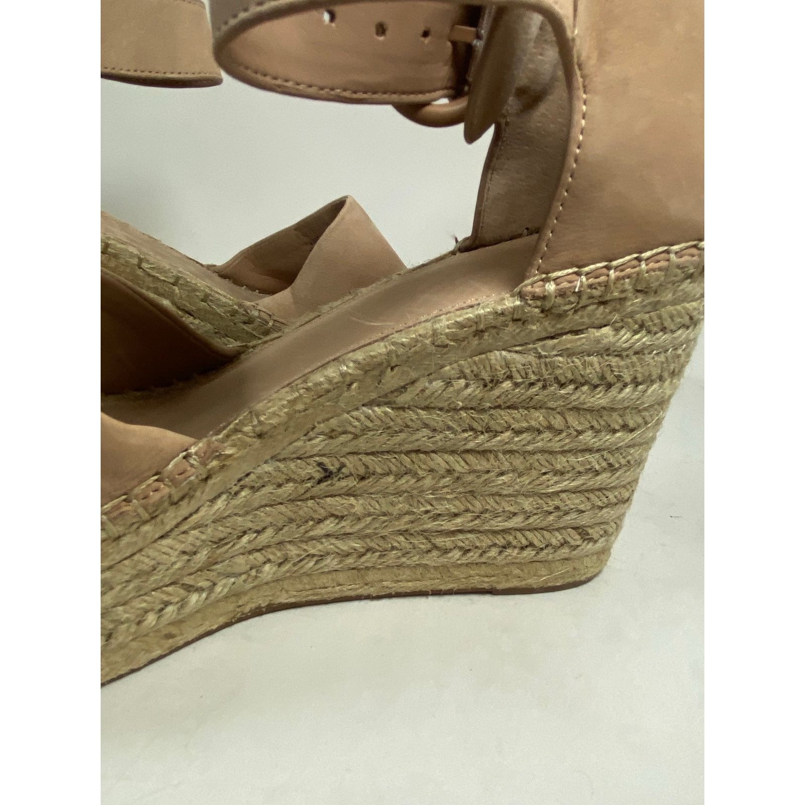 Marc Fisher Marc Fisher Alida Light Pink Suede Espadrille Wedge 9.5M Size US 9.5 / IT 39.5 - 7 Thumbnail