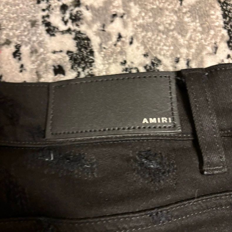 Amiri Amiri patchwork denim jeans Size US 34 / EU 50 - 9 Thumbnail