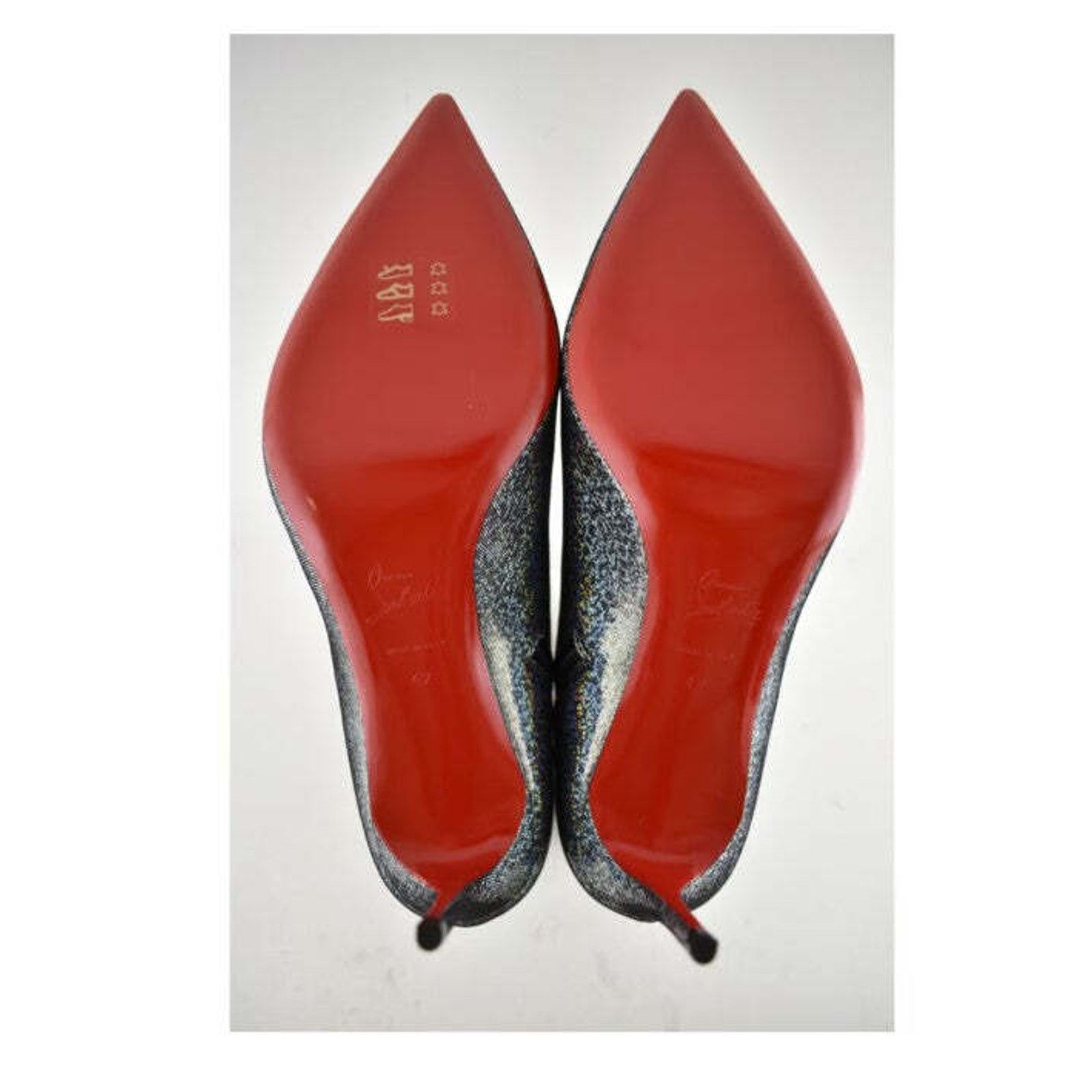 Christian Louboutin Christian Louboutin So Kate Booty 85 Silver Suede Disco Size US 12 / IT 42 - 12 Thumbnail