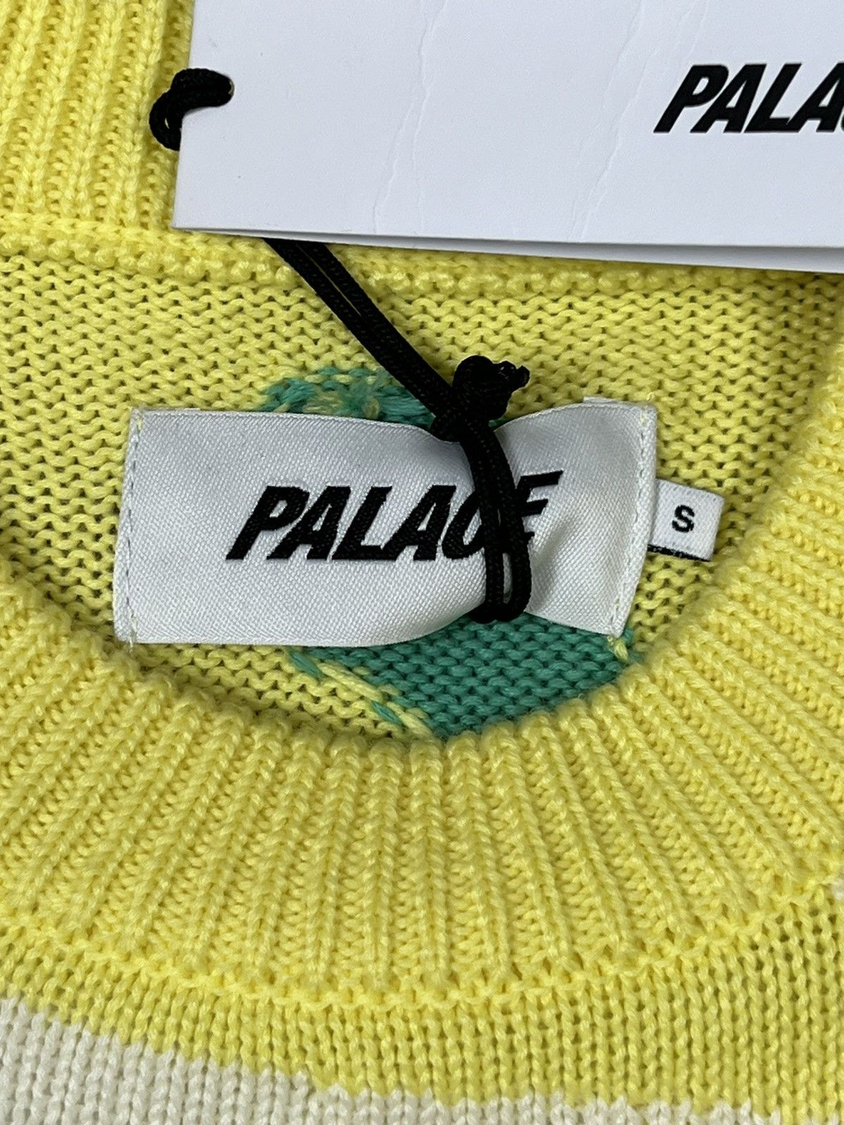 Palace FW20 Palace x Shakespeare As You Like it Knit Yellow dswt Size US S / EU 44-46 / 1 - 7 Thumbnail