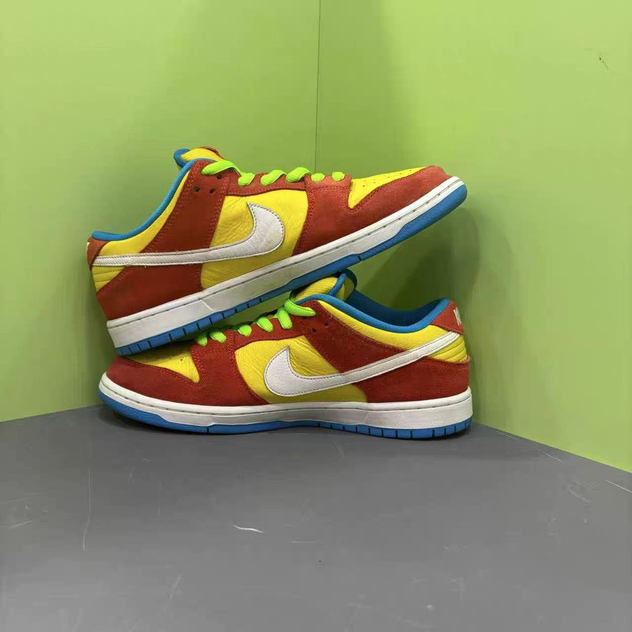 Nike Nike SB Dunk Low Pro Bart Simpson K15 Size US 12 / EU 45 - 6 Thumbnail