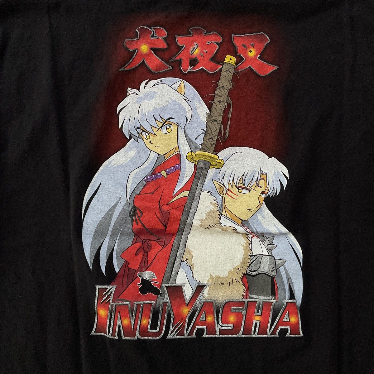 Vintage Vintage 00s Inuyasha Sesshomaru Anime Promo Shirt Size US L / EU 52-54 / 3 - 2 Thumbnail