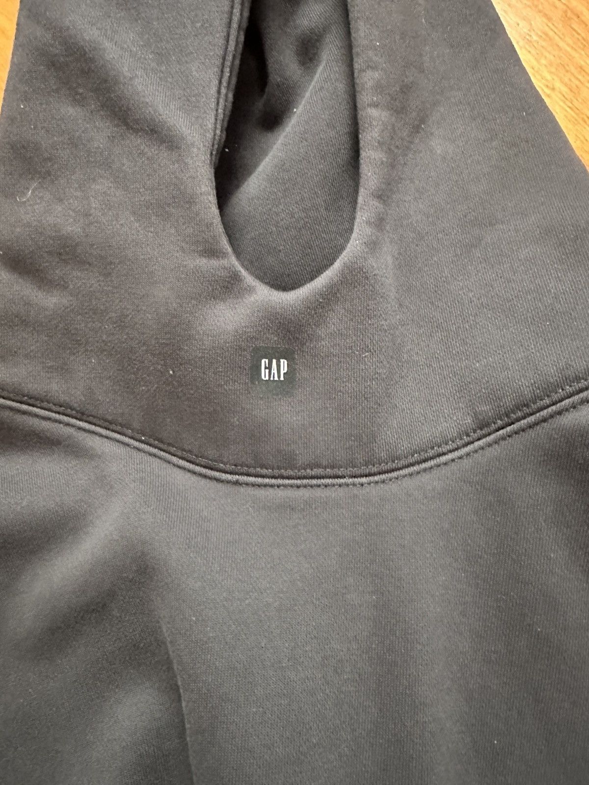 Gap × Yeezy Yeezy Gap Black Heavyweight Double Layer Hoodie Size US S / EU 44-46 / 1 - 5 Thumbnail