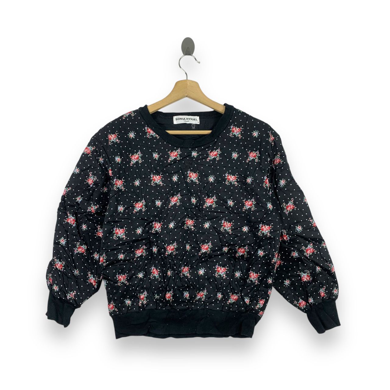 Sonia Rykiel SONIA RYKEL REVES Floral Made In France All Over Sweatshirts Size M / US 6-8 / IT 42-44 - 1 Thumbnail