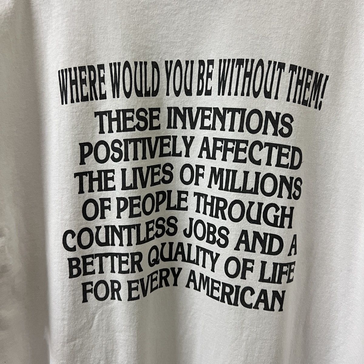 Vintage VTG BLACK INVENTORS HALL OF FAME Size US XXL / EU 58 / 5 - 7 Thumbnail