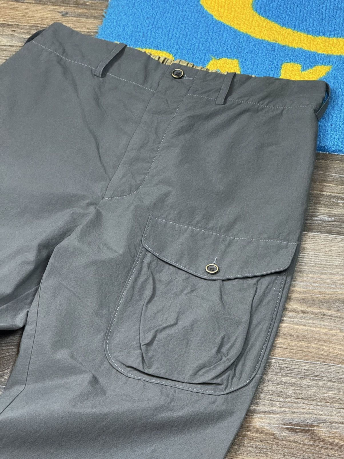 Uma Wang Uma Wang Gray Paxton Cargo Light Pant size M Size US 32 / EU 48 - 4 Thumbnail