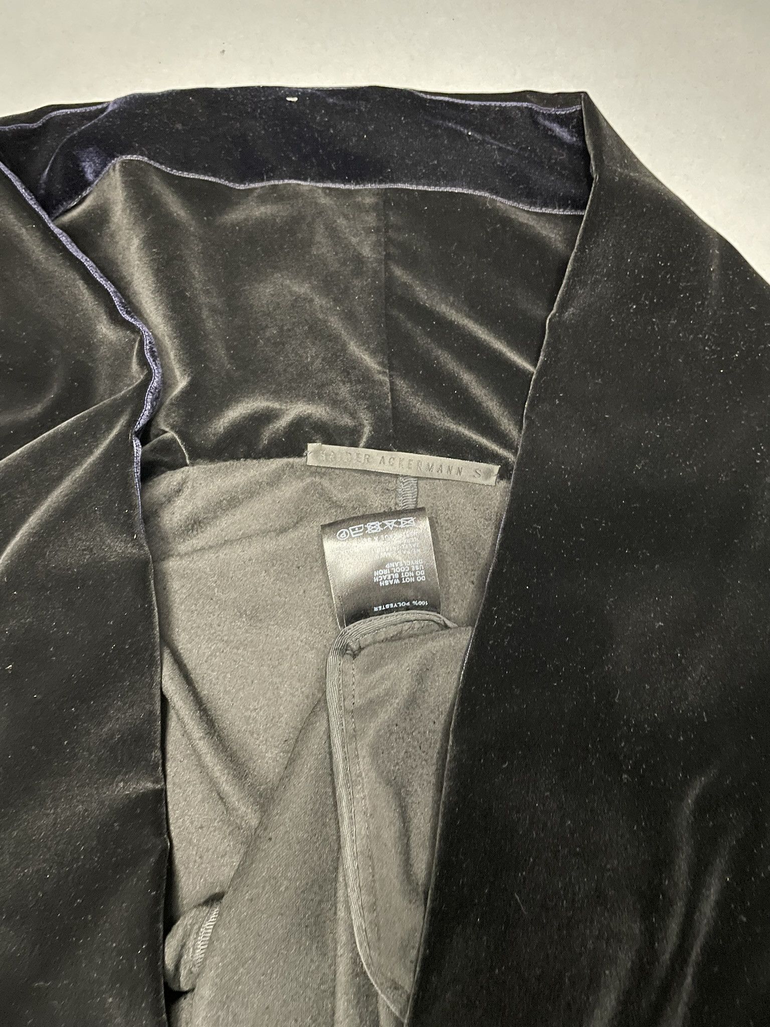 Haider Ackermann Velvet Kimono Size US S / EU 44-46 / 1 - 4 Thumbnail