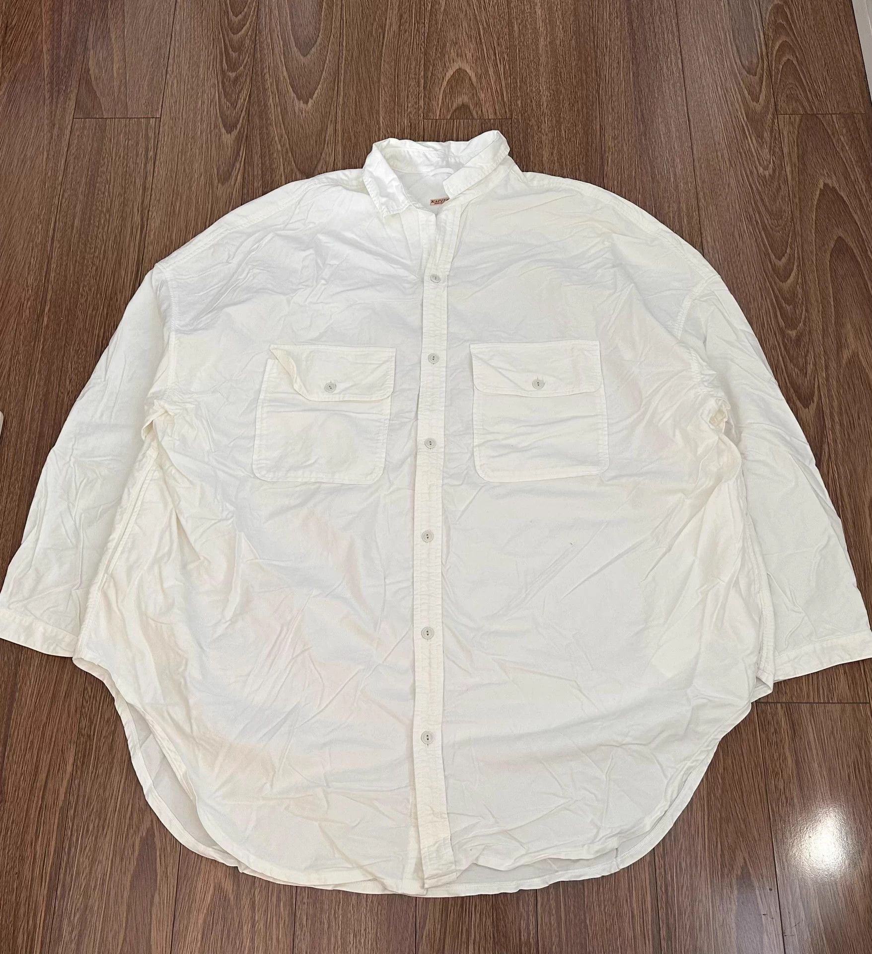 KAPITAL Vtg Flannel Shacket Mid-Length Size 3 New
