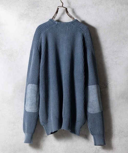 Number (N)ine number nine VINTAGE OVERDYE ACID WASHED ZIP CARDIGAN Size US L / EU 52-54 / 3 - 2 Thumbnail