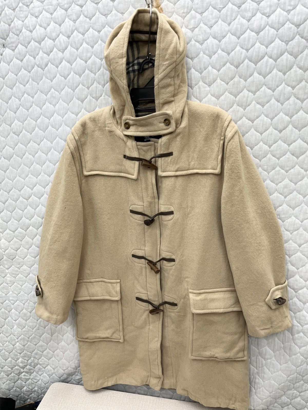 Burberry 🔥🔥🔥STEALS BURBERRY LONDON NOVA CHECK DUFFLE COAT Size US M / EU 48-50 / 2 - 4 Thumbnail