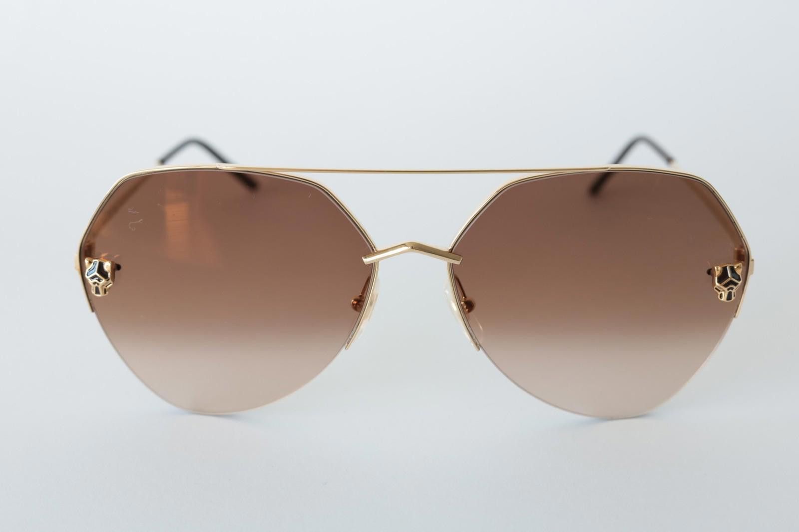 Cartier New Cartier eyewear optical sunglasses CT0355S 002 gold Size ONE SIZE - 2 Thumbnail