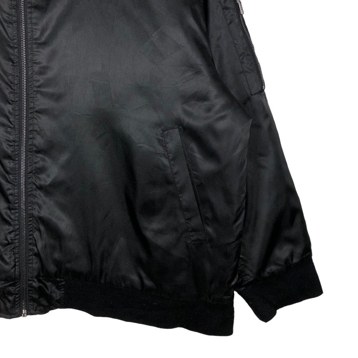 Japanese Brand 🔥Rare Spell Out Big Logo Bomber Jacket Vision Street Wear Size US L / EU 52-54 / 3 - 4 Thumbnail
