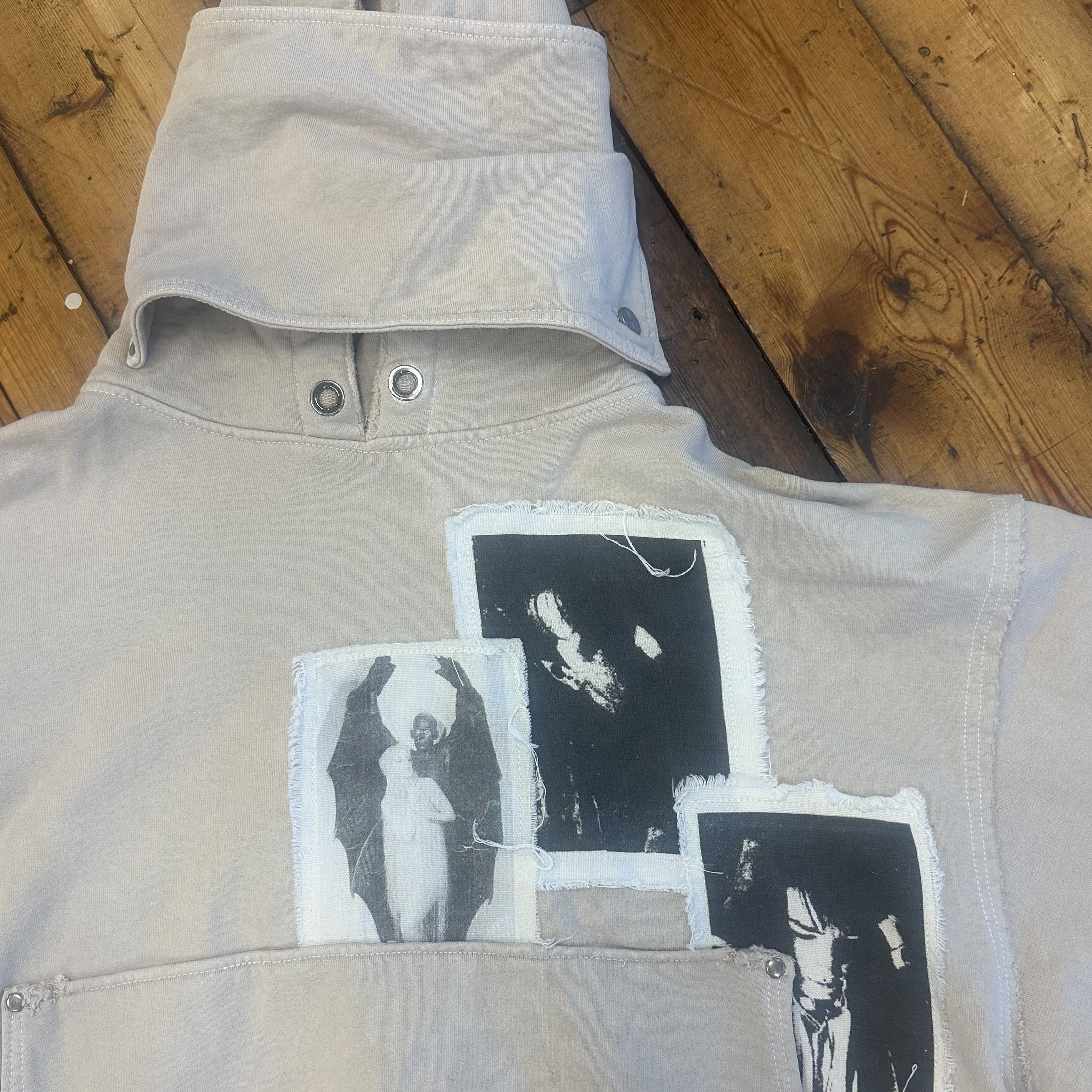SHINE LUXURY Shine Luxury Guantanamo Scarfed Hoodie Size US L / EU 52-54 / 3 - 3 Thumbnail