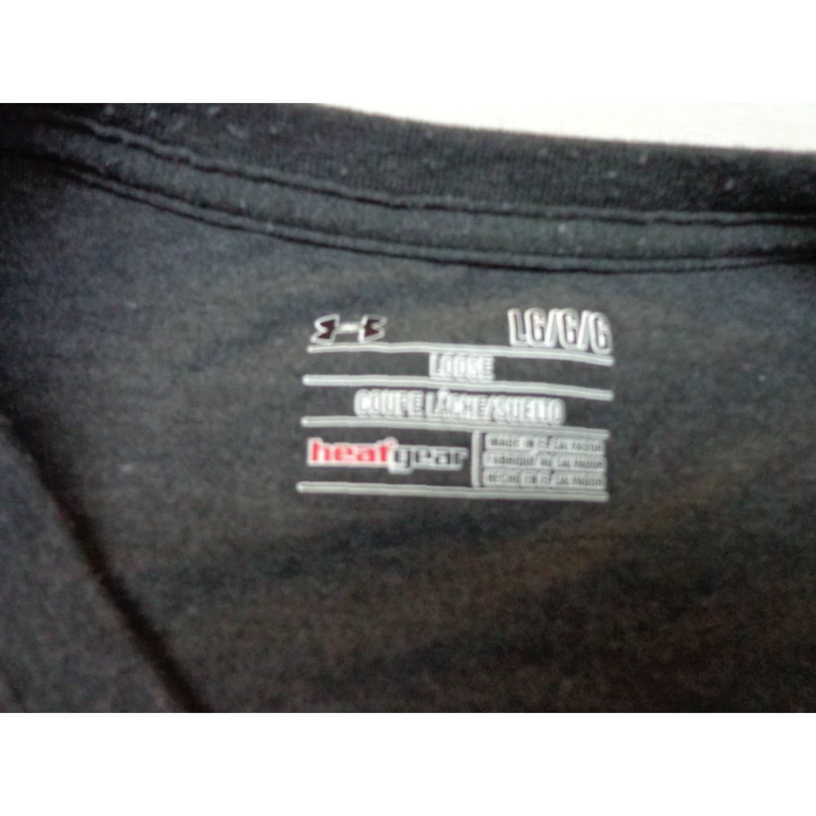 Under Armour UNDER ARMOUR HEATGEAR TURN WISH INTO WILL TEAMMATE TEE T SHIRT LARGE LOOSE Crew Neck Short Sleeve Gray Mens Regular Size Type T-Shirt Size US L / EU 52-54 / 3 - 3 Thumbnail