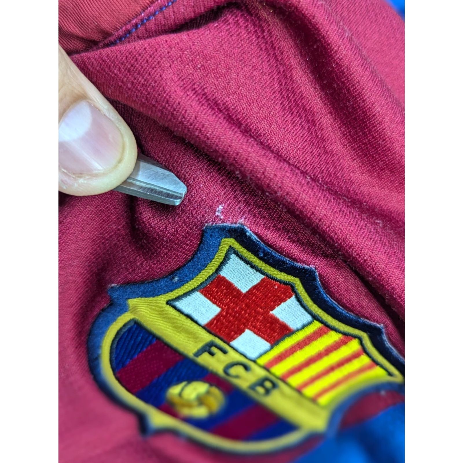 Nike Nike Barcelona 2006 2007 Home Football Jersey Mens 2XL XXL Shirt Size US XXL / EU 58 / 5 - 6 Thumbnail