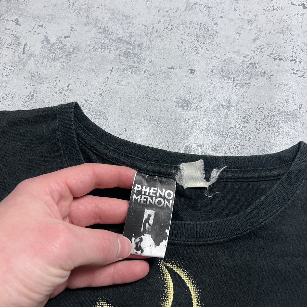 00s Phenomenon Moon Logo Vintage Y2K Archive Tee T-Shirt