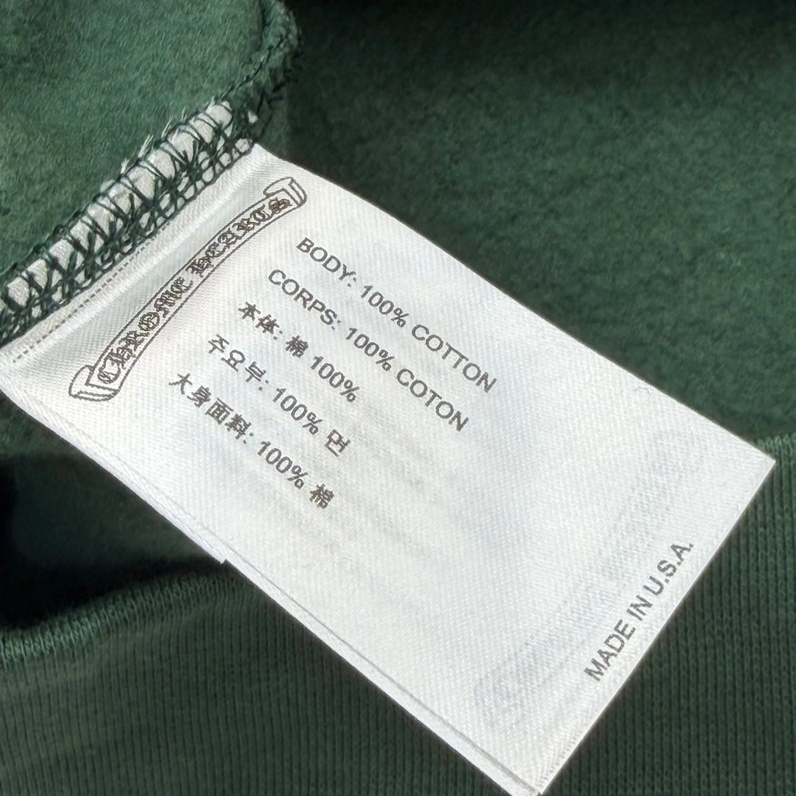 Chrome Hearts Chrome Hearts Orange T-Bar Hoodie Green XXL Size US XXL / EU 58 / 5 - 5 Thumbnail
