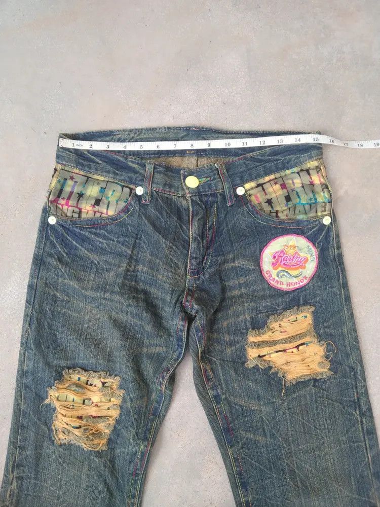 Japanese Brand Vintage Japanese Brand Retro Punk Jeans 30x30 Size US 30 / EU 46 - 4 Thumbnail