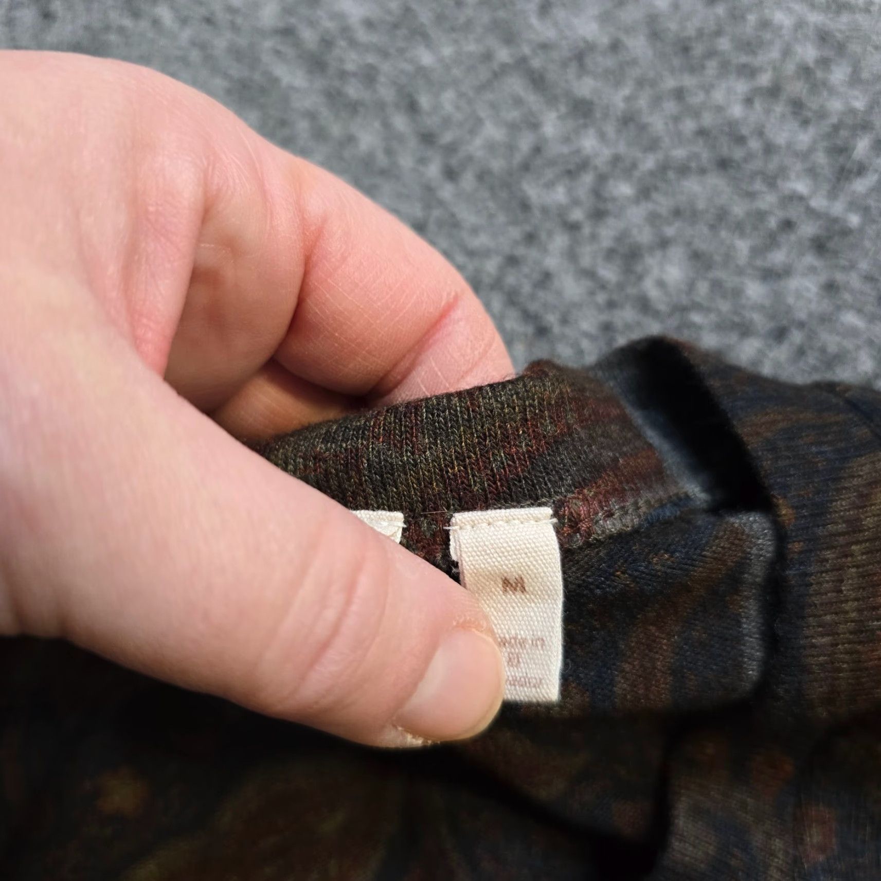 Soft Surroundings Soft Surroundings Top Womens Medium Brown Paisley Knit Stretch Long Sleeve Blouse Mens? Womens Size M / US 6-8 / IT 42-44 - 5 Thumbnail
