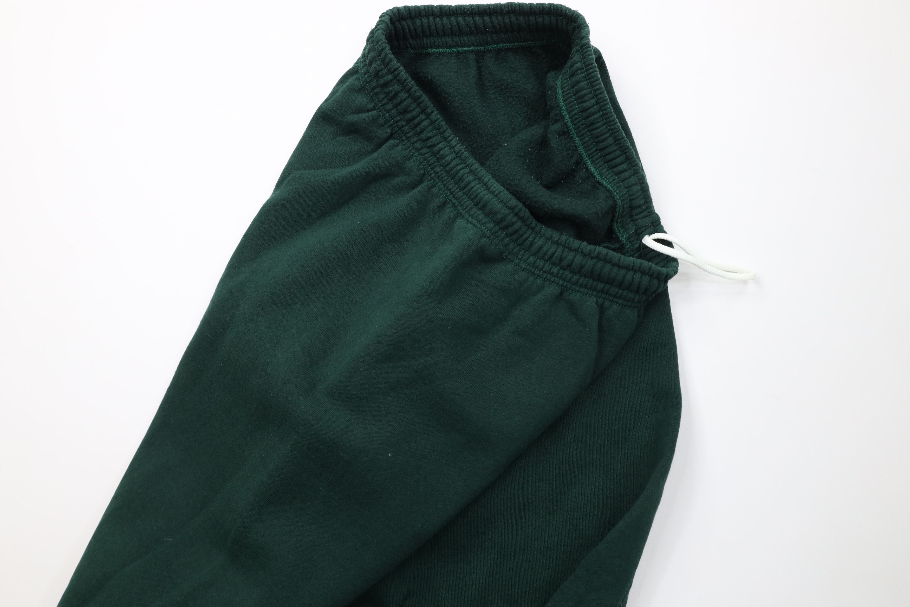 Vintage Vintage 90s Streetwear Heavyweight Sweatpants Green USA Size US 38 / EU 54 - 7 Thumbnail