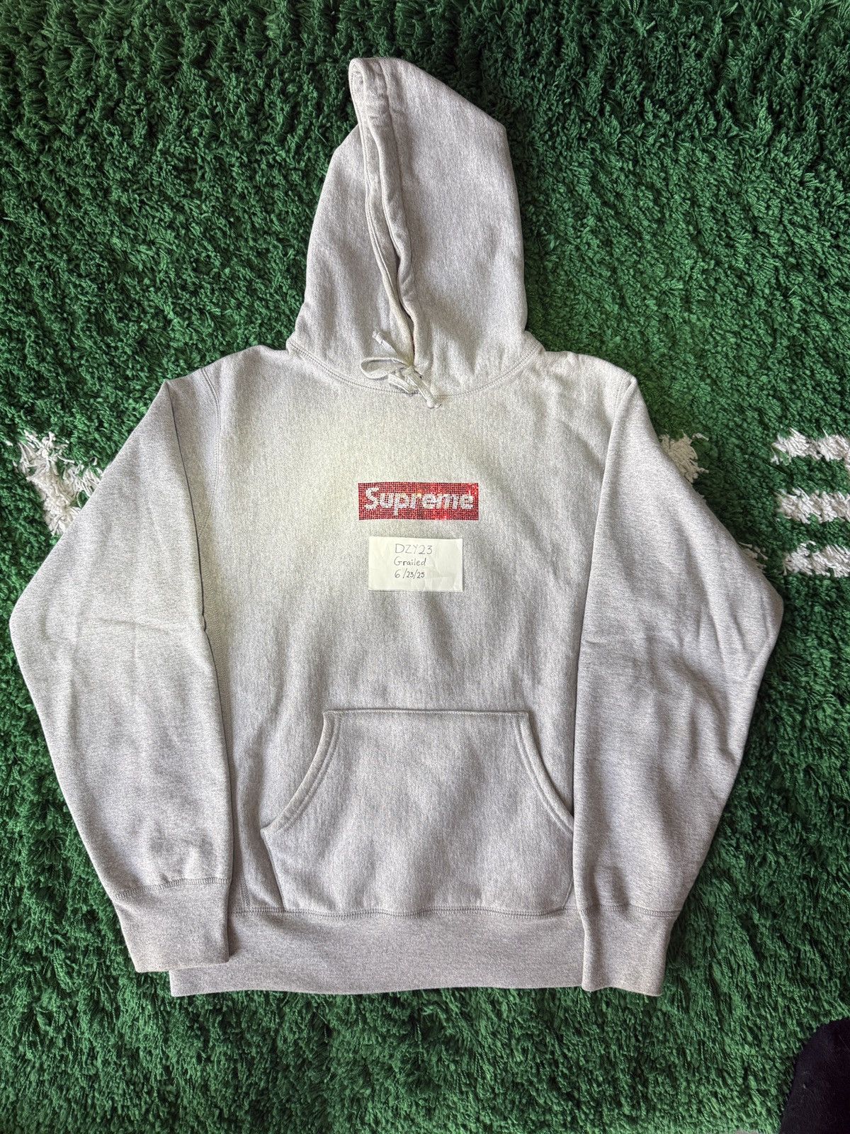 パーカー・フーディ Supreme Swarovski Box Logo Hooded Sweatshirt SS 19 WEEK 9 Supreme Swarovski Box Logo Hooded Sweatshirt SS19 (SS19SW9