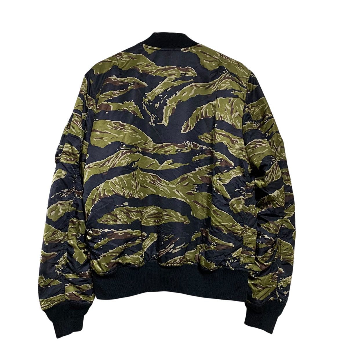 Alpha Industries Tiger Camo MA-1 Bomber Jacket Reversible Bombers