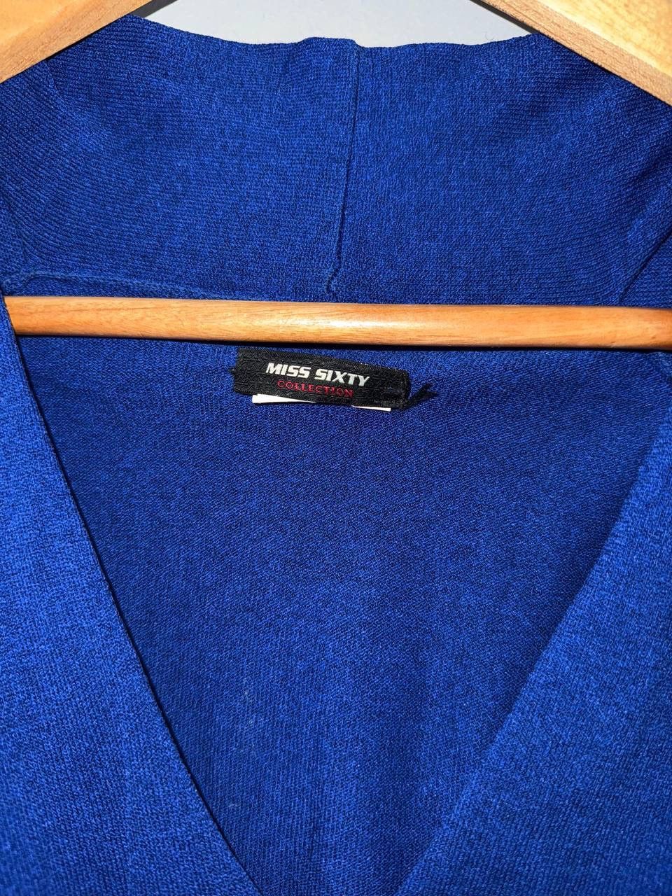 Miss Sixty Blouse Miss Sixty Avant-garde Blue JPG style long sleeve Size M / US 6-8 / IT 42-44 - 4 Thumbnail