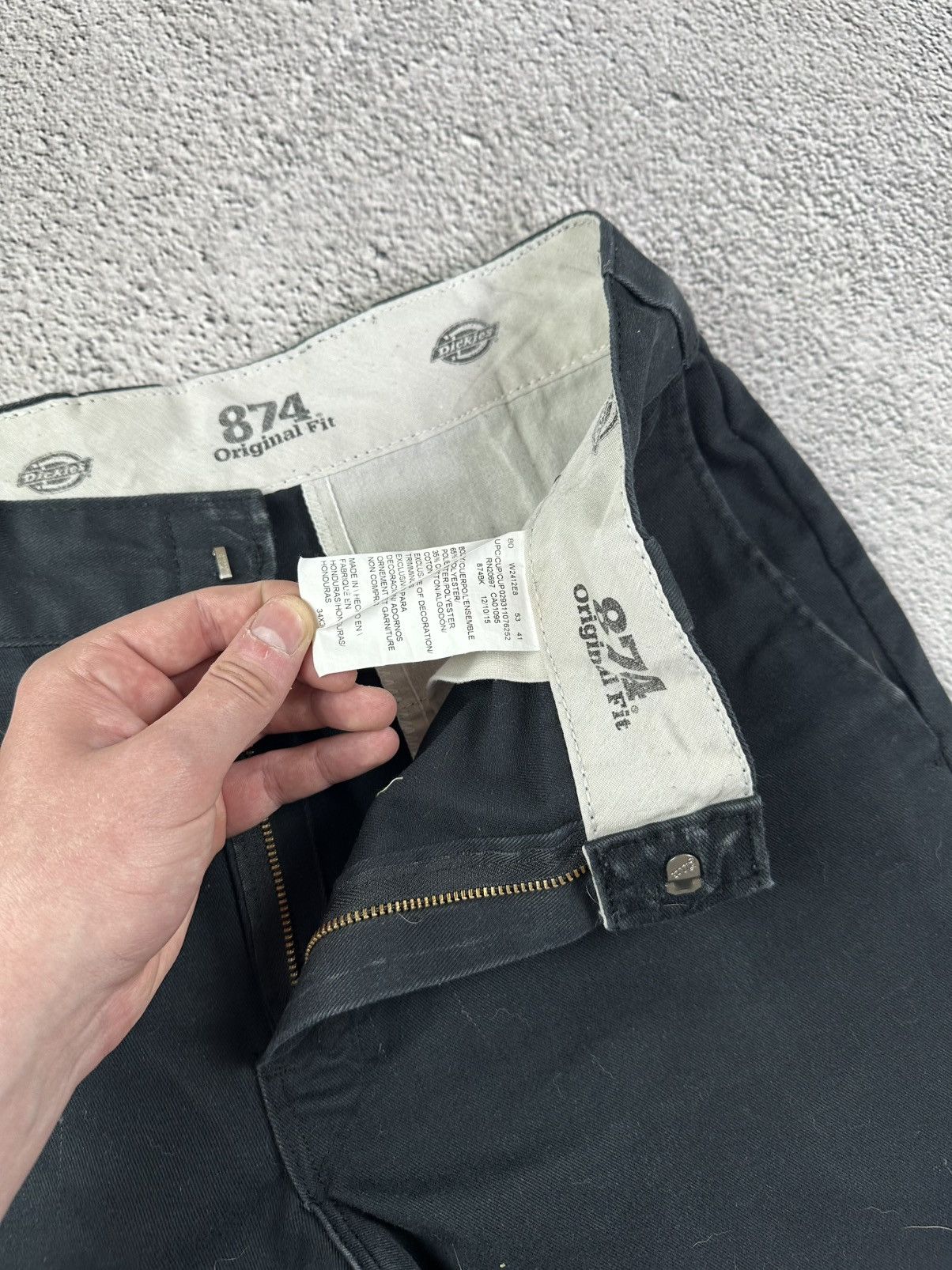 Dickies × Vintage Vintage Dickies 874 Baggy Fit Faded Distressed Y2K Style Size US 34 / EU 50 - 10 Thumbnail