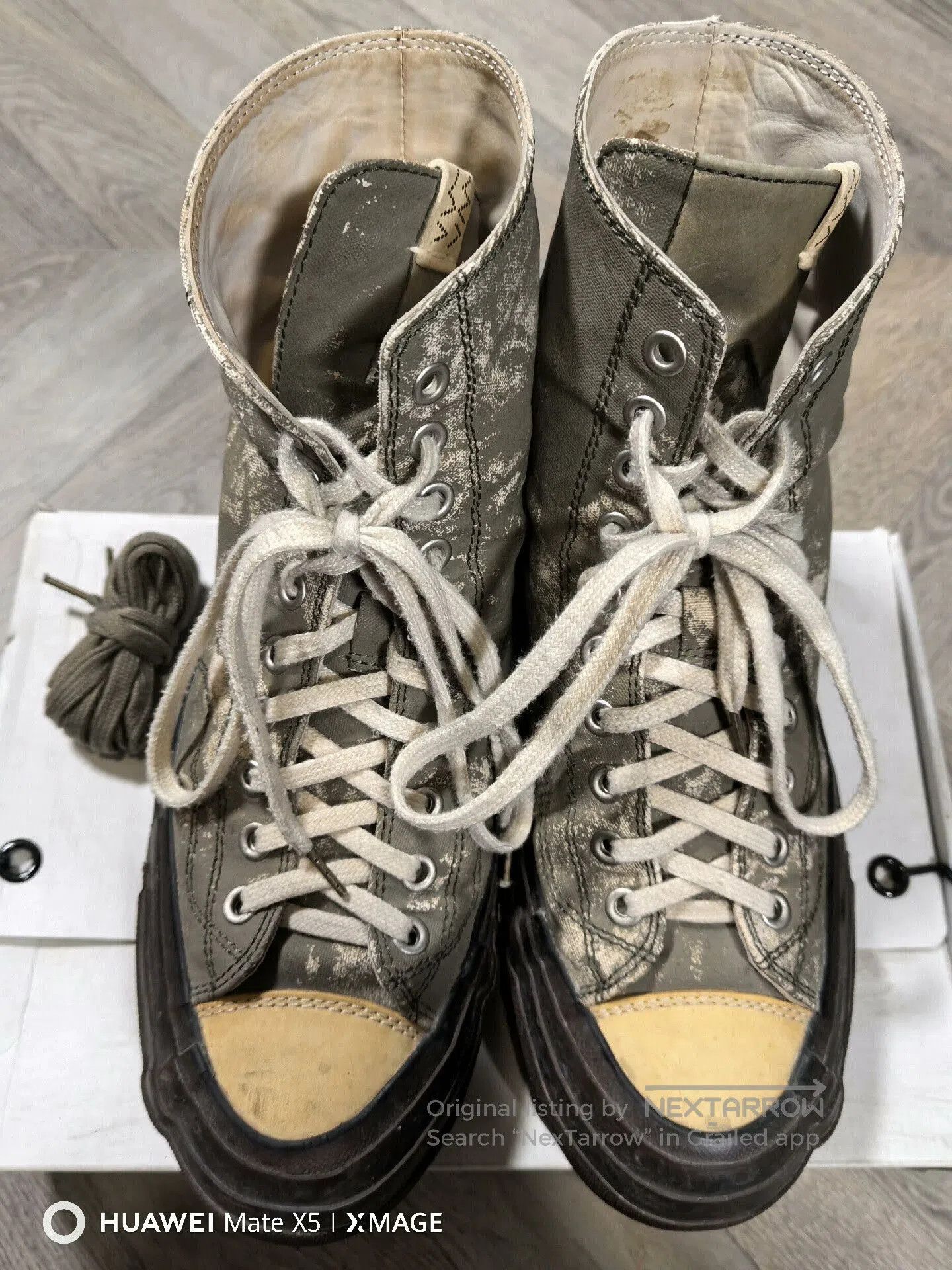 Visvim visvim skagway hi g.patten canvas shoes. Size US 10.5 / EU 43-44 - 4 Thumbnail