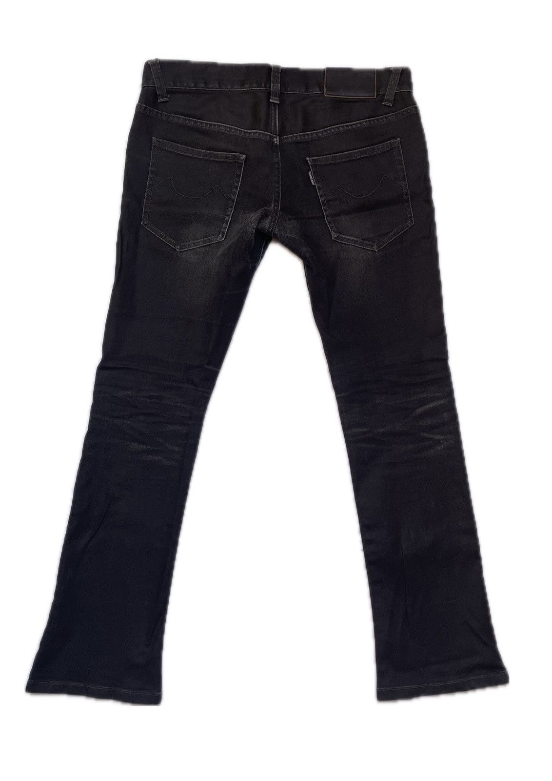 Tornado Mart Tormado Mart waxed flared denim Size US 29 - 2 Thumbnail