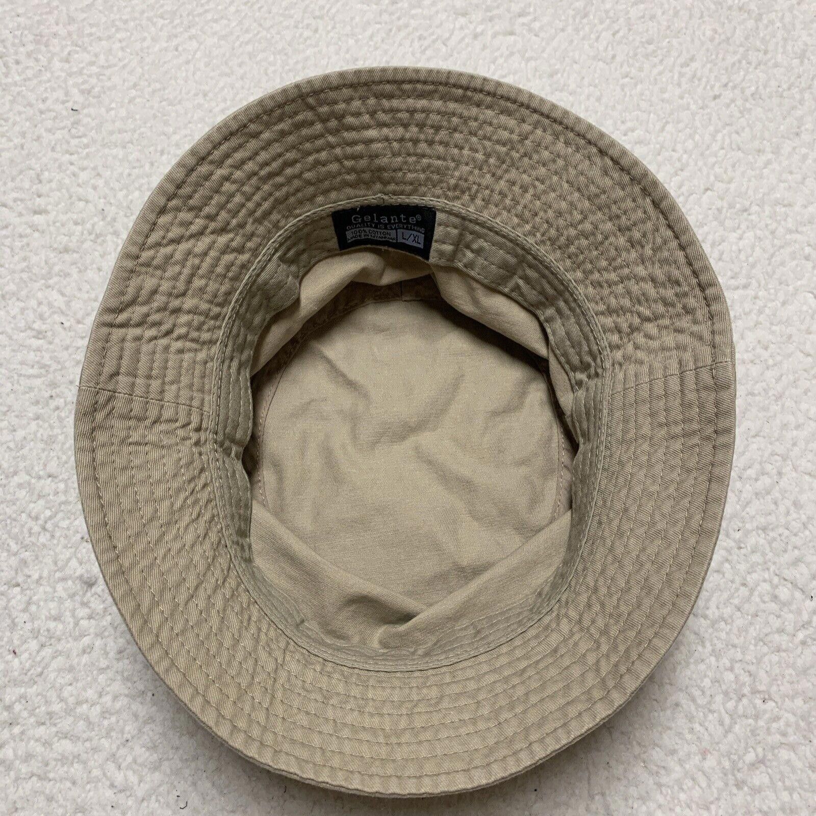 Other Gelante Unisex L/XL Beige Cotton Packable Fishing Hat Size ONE SIZE - 5 Thumbnail