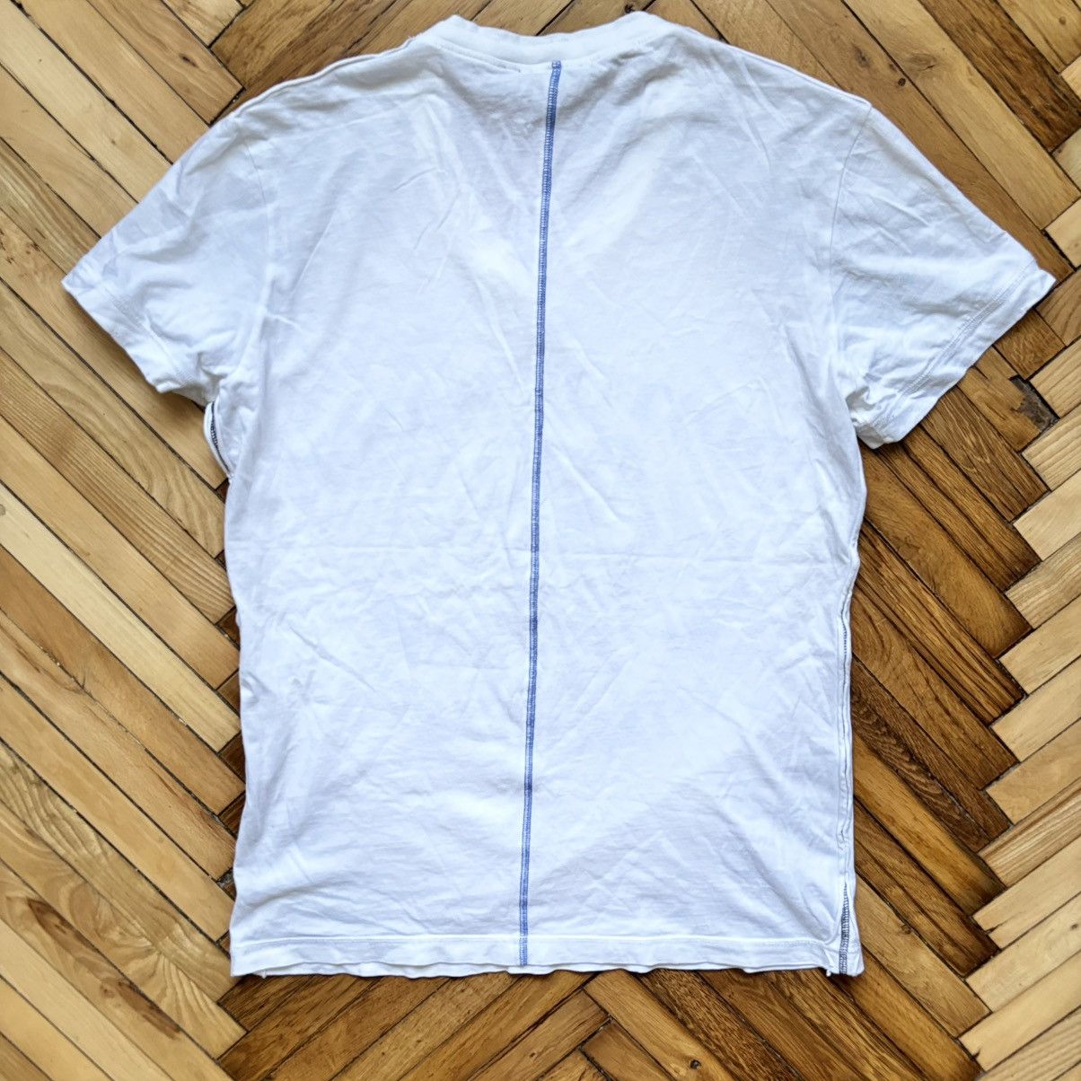 Just Cavalli Vintage Distressed V Crewneck Cavalli Dirty Rebel T-Shirt Size US M / EU 48-50 / 2 - 2 Thumbnail