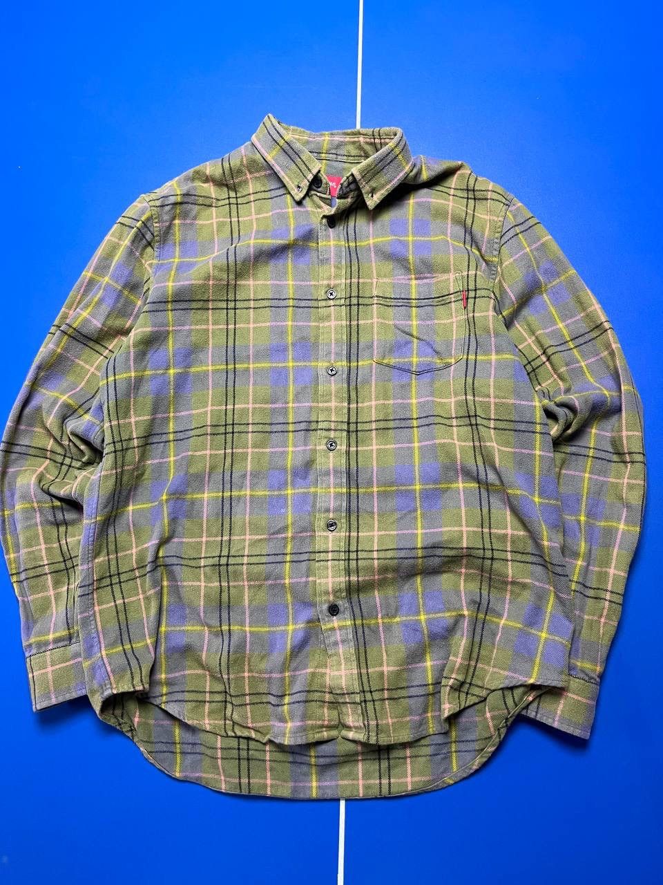 Supreme Supreme Tartan Flannel Shirt Size US L / EU 52-54 / 3 - 1 Thumbnail