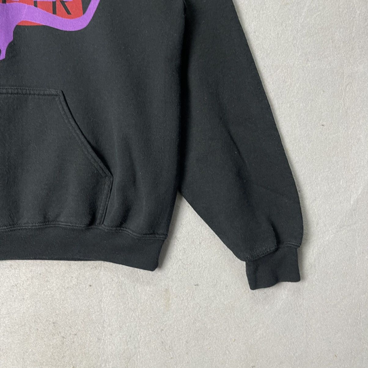 Japanese Brand WHEIR “Bobson” Graphic Pullover Hoodie – Black (Size M) Size US M / EU 48-50 / 2 - 4 Thumbnail