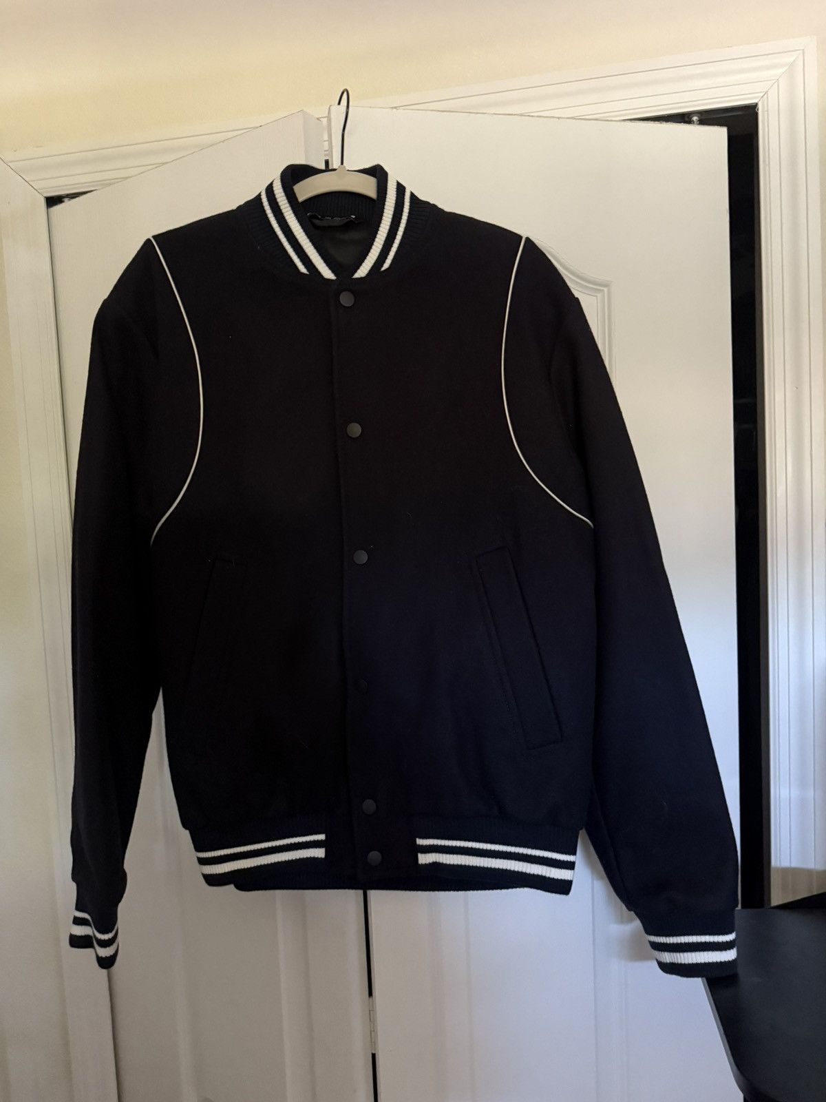 Zara Zara Varsity Jacket Size US L / EU 52-54 / 3 - 1 Thumbnail