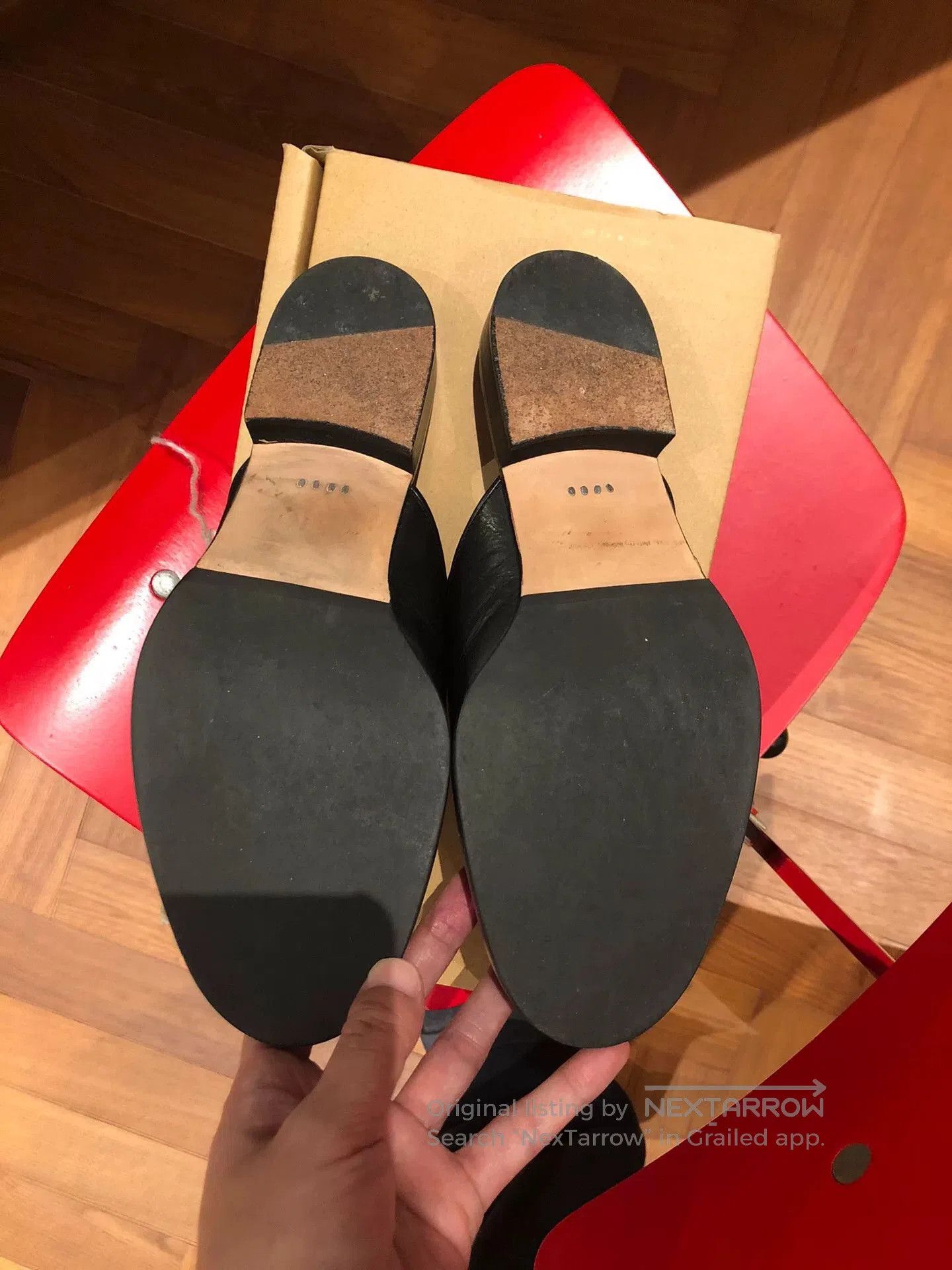 Hender Scheme Hender Scheme Black Leather Mules. Size US 9 / EU 42 - 5 Thumbnail