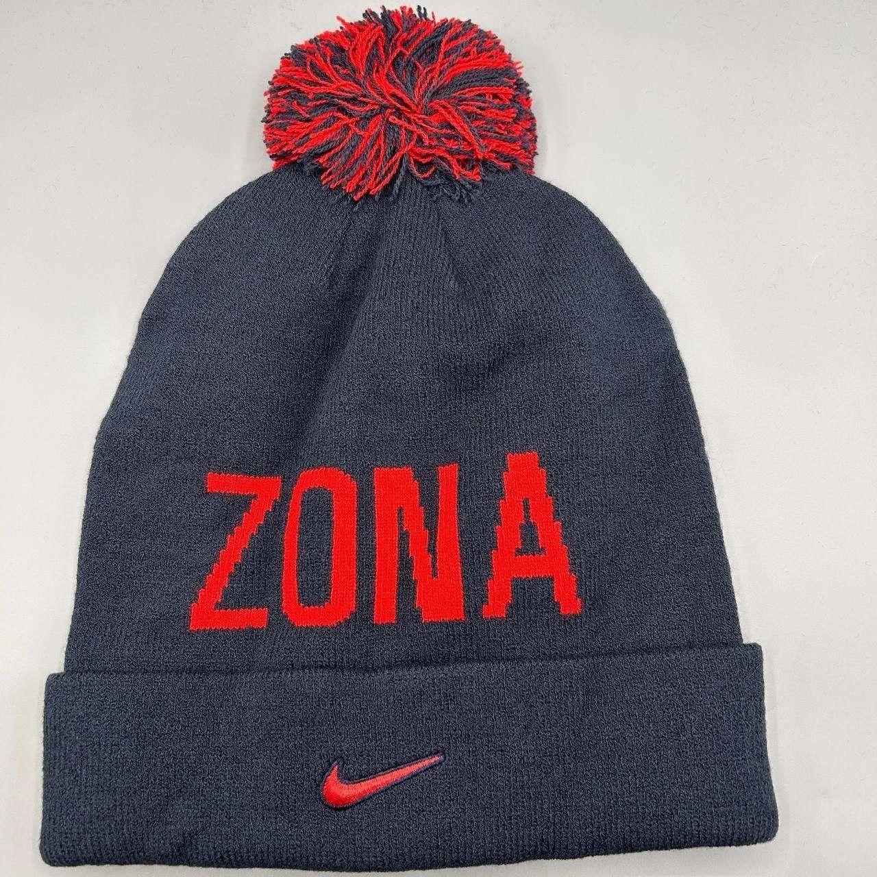 Nike Arizona Wildcats x Nike Hat Men Cuffed Beanie Pom Pom Cap Size ONE SIZE - 2 Thumbnail