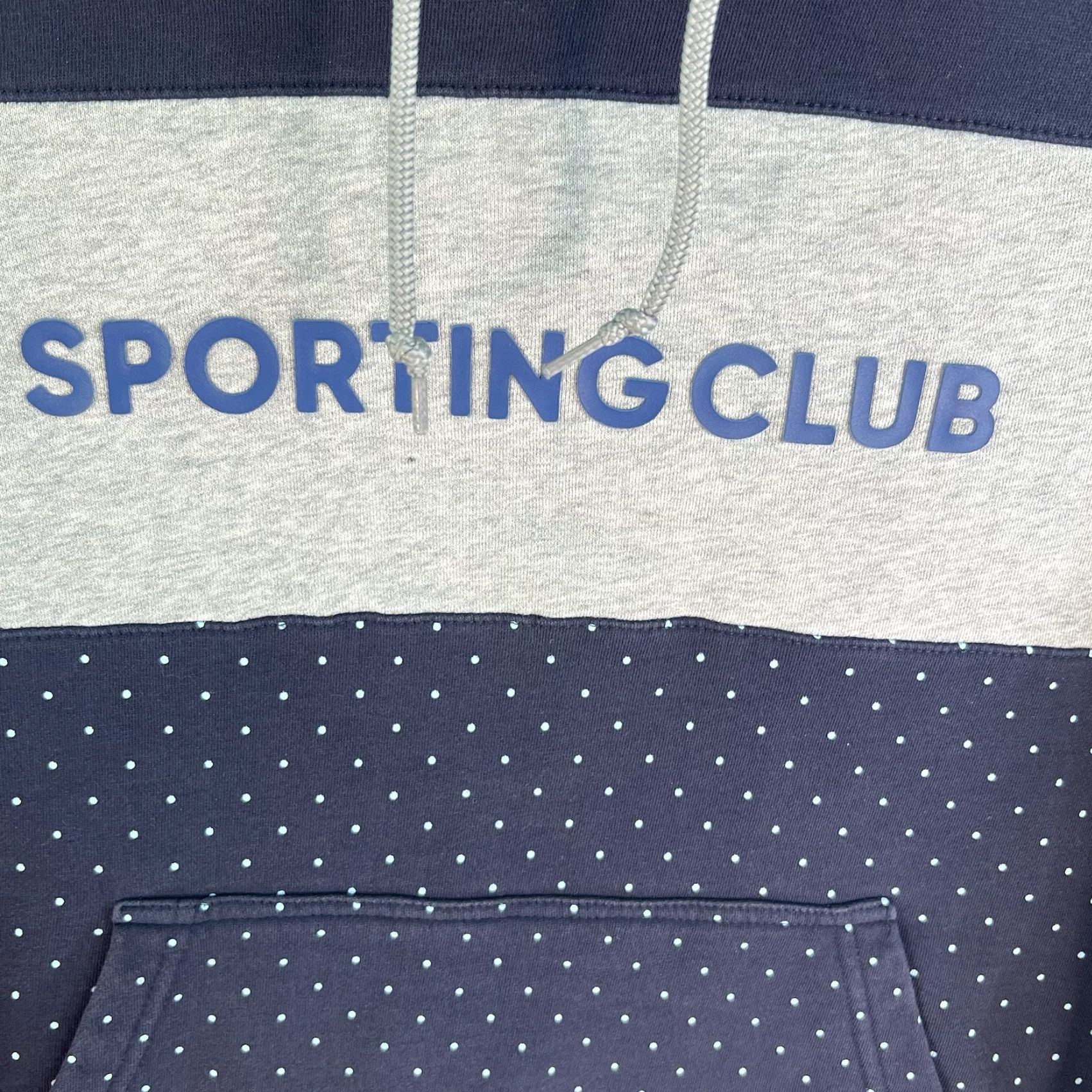 Vintage Sporting Club Hooded Pullover Sweatshirt Womens Size M Blue Size M / US 6-8 / IT 42-44 - 3 Thumbnail