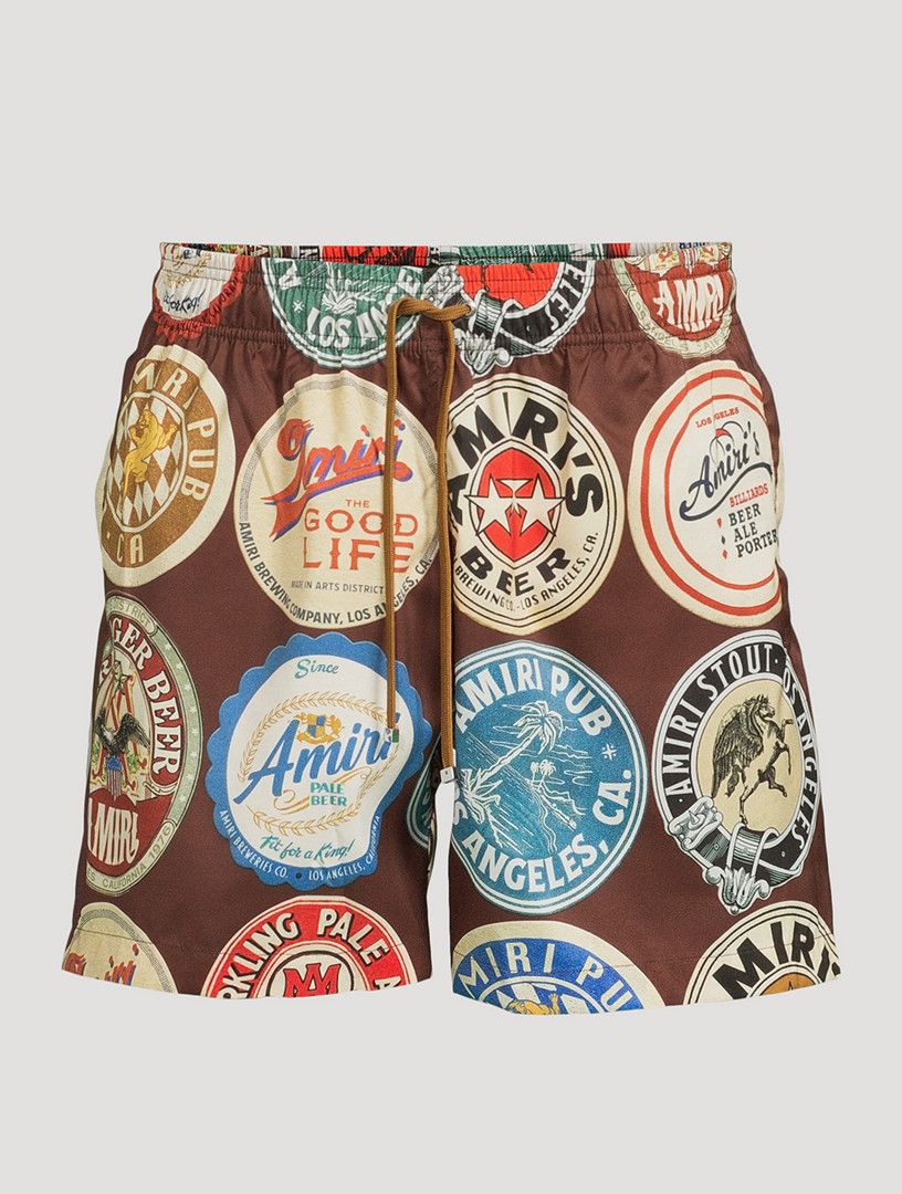 Amiri o1h1sh10525 Coasters Swim Trunks in Multicolor Size US 34 / EU 50 - 1 Thumbnail