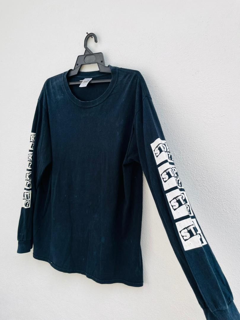 Japanese Brand × Vintage Vintage Start Stop Full Sleeve Streetwear Fashion Style Size US L / EU 52-54 / 3 - 5 Thumbnail